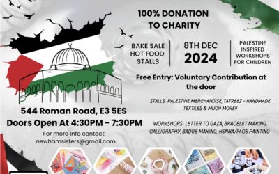 Palestine Workshop – charity event 08-12-24